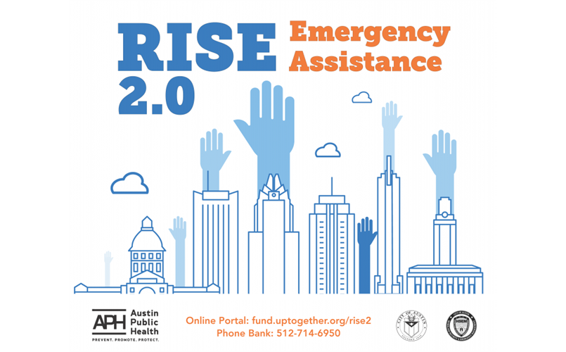 The City of Austin is offering $10 million in Relief in a State of Emergency (RISE) 2.0 funds
