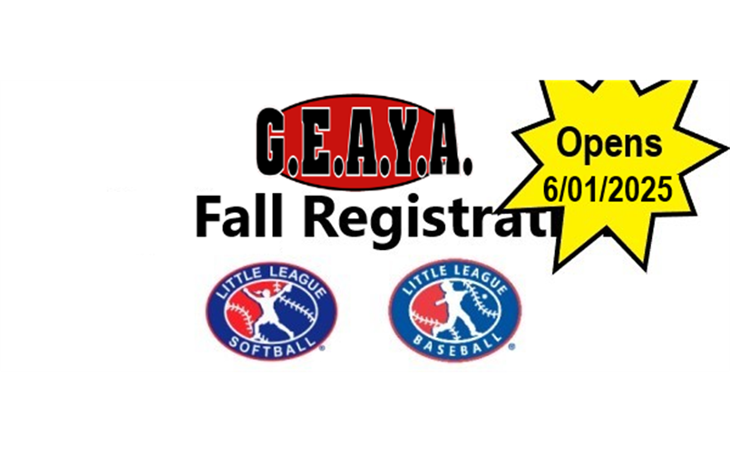 Fall Registration Opens on June 1st, 2025