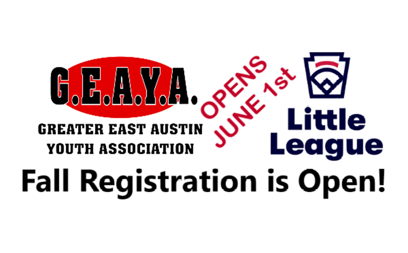 Fall Registration Opens on June 1st, 2025